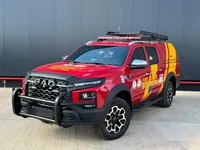 Viatura de bombeiros sobre pickup JAC Hunter, foto 2, transformado pela R&R Veículos Especiais