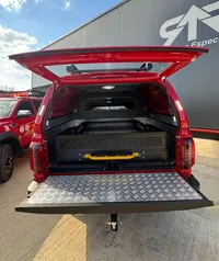 Viatura de bombeiros sobre pickup JAC Hunter, foto 4, transformado pela R&R Veículos Especiais