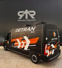 Unidade móvel do DETRAN sobre Renault Master, foto 2, transformado pela R&R Veículos Especiais