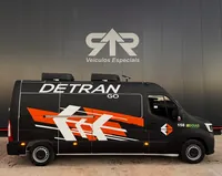 Unidade móvel do DETRAN sobre Renault Master, foto 3, transformado pela R&R Veículos Especiais